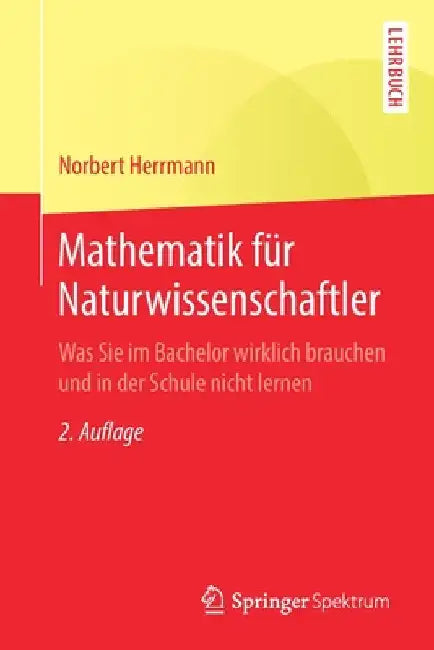 Mathematik Für Naturwissenschaftler (English, Norbert Herrmann)