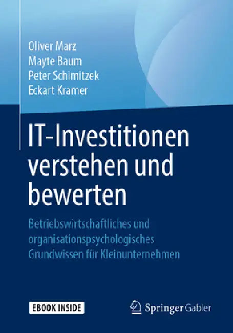 It-Investitionen Verstehen Und Bewerten (English, Oliver Marz | Mayte Baum | Peter Schimitzek)