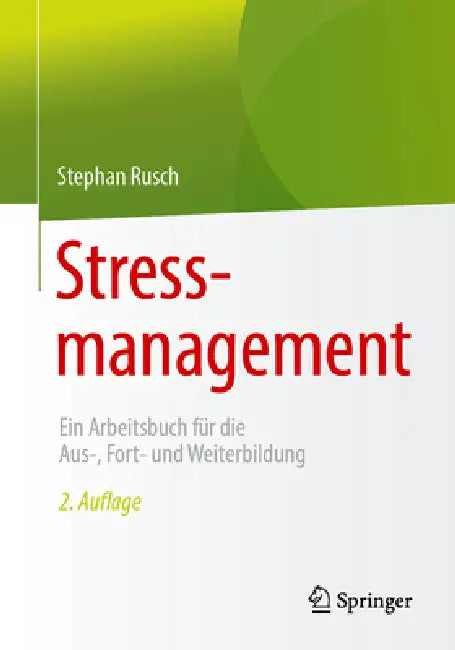 Stressmanagement (English, Stephan Rusch)