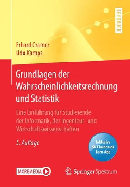 Grundlagen Der Wahrscheinlichkeitsrechnung Und Statistik (English, Erhard Cramer | Udo Kamps)