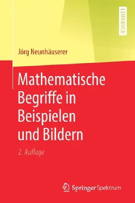 Mathematische Begriffe in Beispielen Und Bildern (English, Jörg Neunhäuserer)