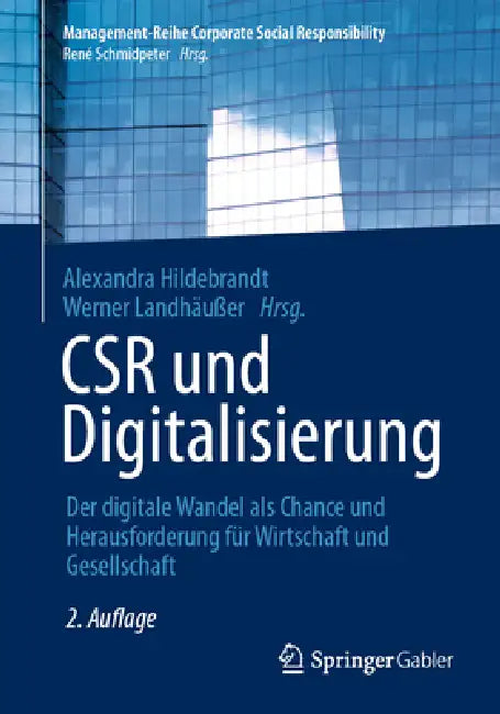 Csr Und Digitalisierung (English, Alexandra Hildebrandt | Werner Landhäußer)