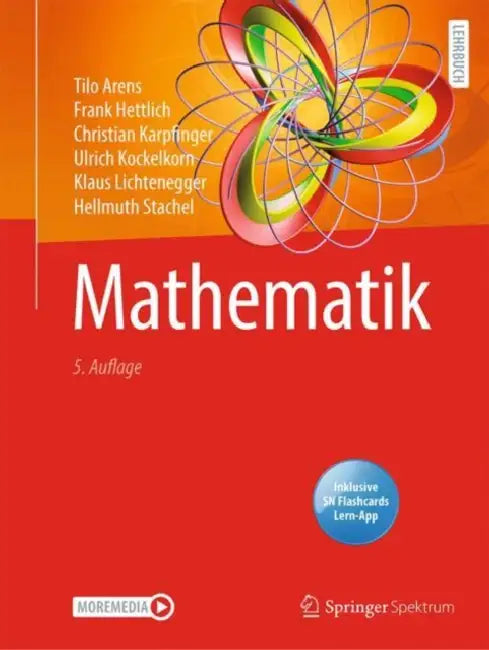 Mathematik (English, Tilo Arens | Frank Hettlich | Christian Karpfinger)