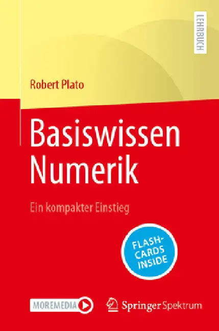Basiswissen Numerik (English, Robert Plato)