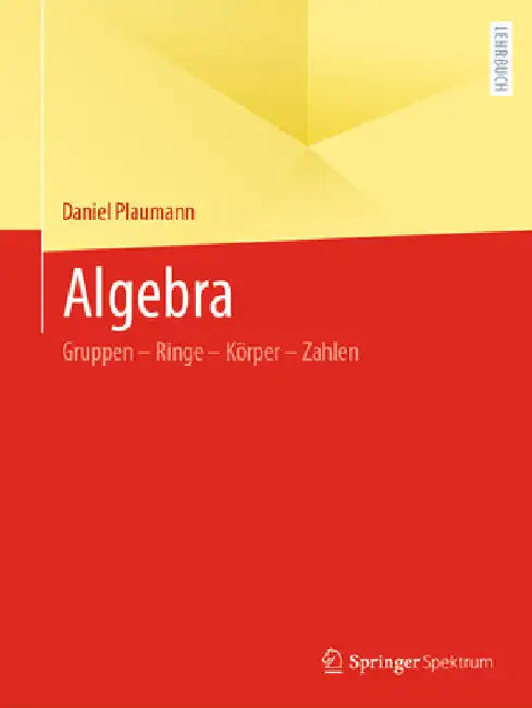 Algebra (English, Daniel Plaumann)