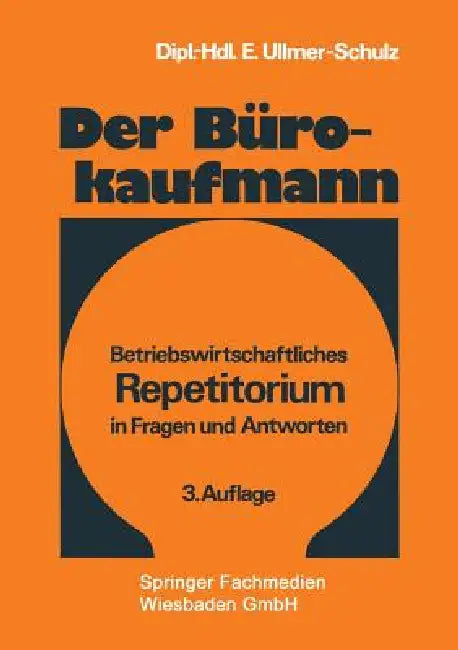 Der Bürokaufmann (English, Edith Ullmer-Schulz)