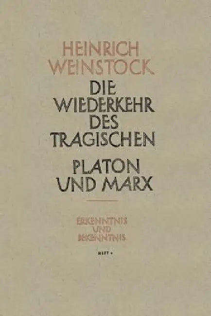 Realer Humanismus (English, Heinrich Weinstock)