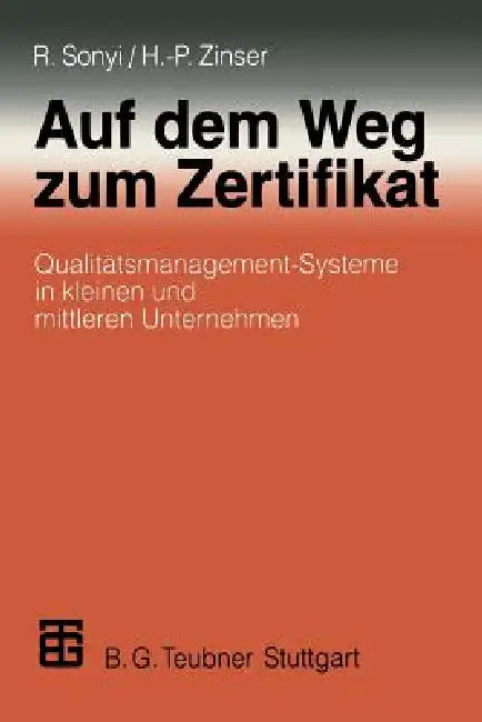 Auf Dem Weg Zum Zertifikat (English, Richard Sonyi | Hans-Peter Zinser)