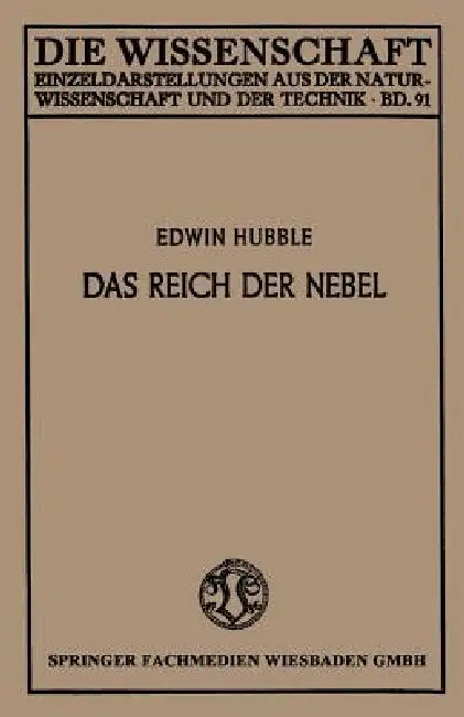 Das Reich Der Nebel (English, Edwin Hubble)