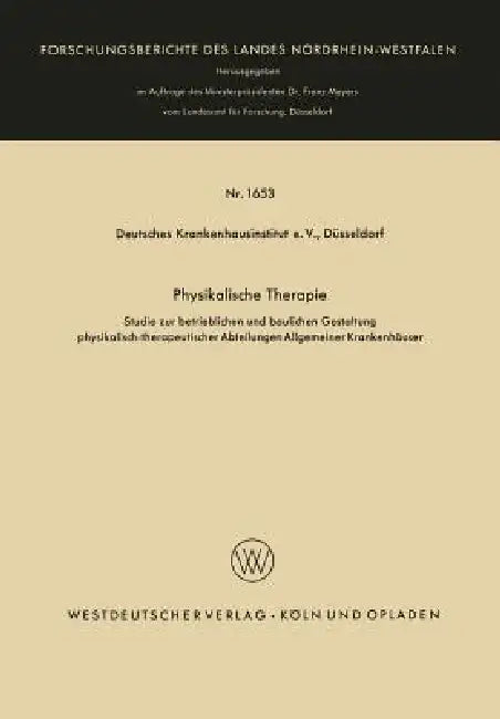Physikalische Therapie (English, Kenneth A. Loparo)