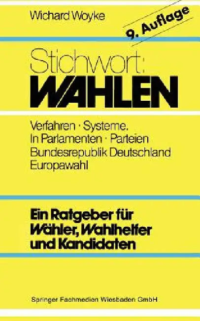 Stichwort (English, Wichard Woyke)