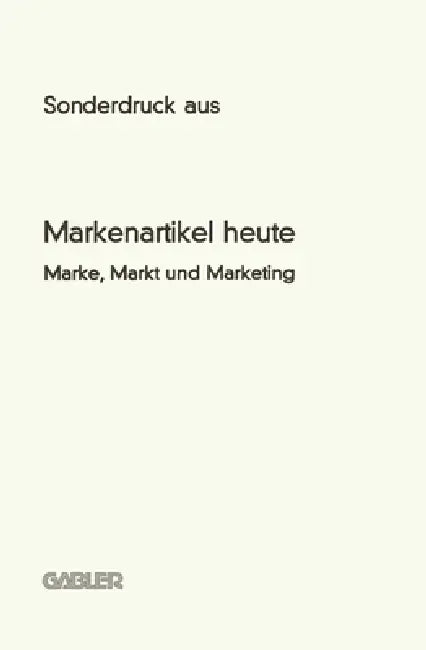 Werbung und Marke (English, Wolf D. Voltmer)
