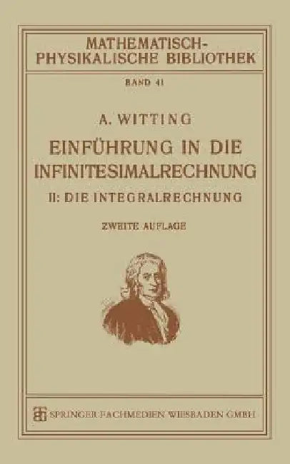 Einführung in Die Infinitesimalrechnung (English, Alexander Witting)