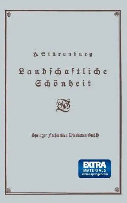 Landschaftliche Schönheit (English, Heinrich Stürenburg)