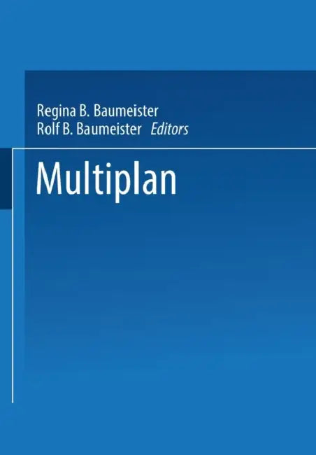 Multiplan (English, Regina B. Baumeister | Rolf B. Baumeister)