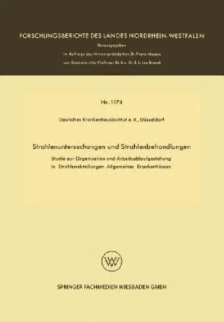 Strahlenuntersuchungen Und Strahlenbehandlungen (English, Kenneth A. Loparo)