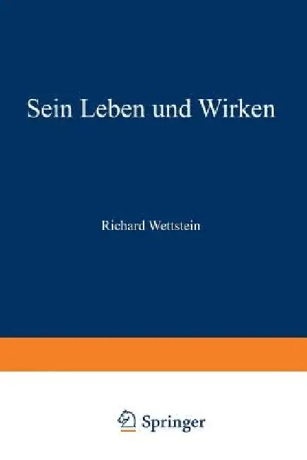 Richard Wettstein (English, Erwin Janchen)
