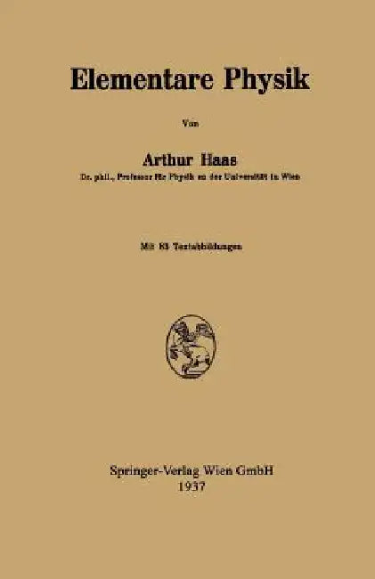 Elementare Physik (English, Arthur Haas)