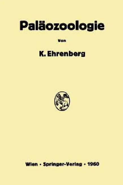 Paläozoologie (English, Kurt Ehrenberg)