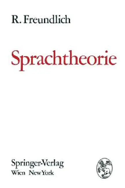 Sprachtheorie (English, Rudolf Freundlich)