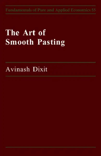 The Art of Smooth Pasting (English, A. Dixit)