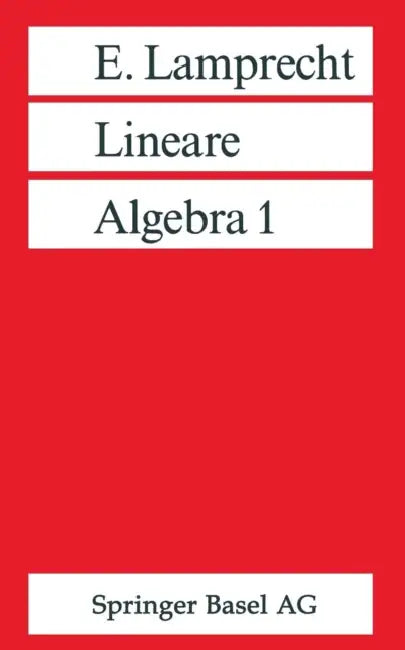 Lineare Algebra 1 (English, Erich Lamprecht)
