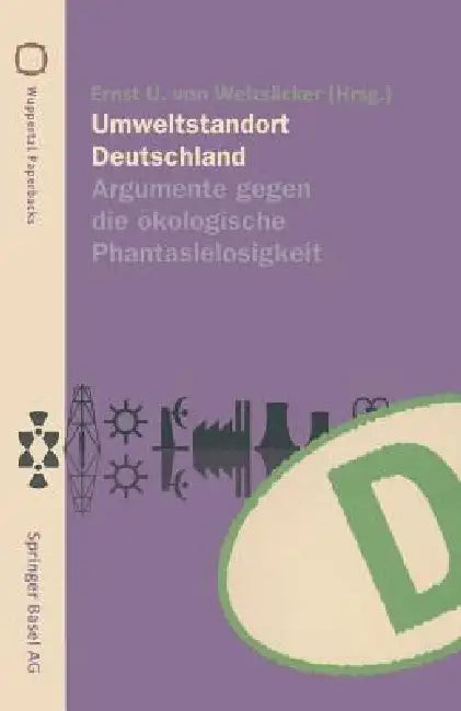 Umweltstandort Deutschland (English, R. Klüting | Ernst U. V. Weizsäcker)