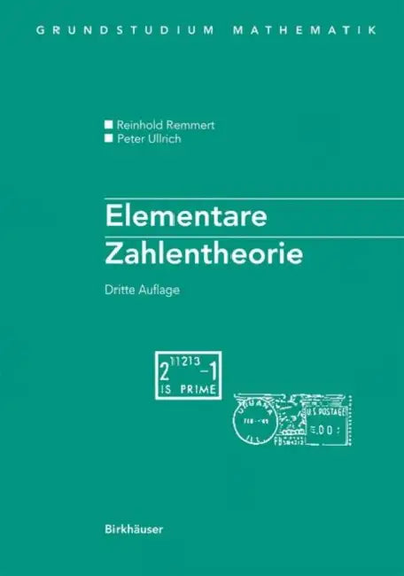 Elementare Zahlentheorie (English, Reinhold Remmert | Peter Ullrich)