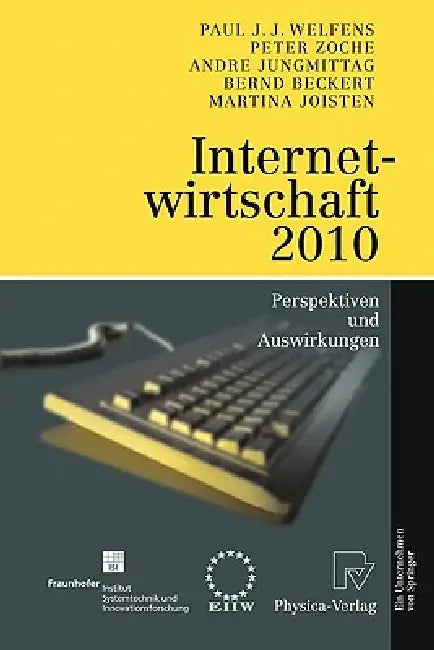 Internetwirtschaft 2010 (English, Paul J. J. Welfens | Peter Zoche | Andre Jungmittag)