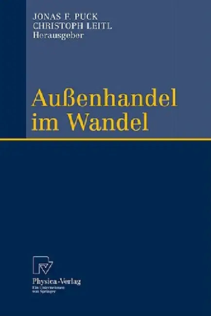Außenhandel Im Wandel (English, Jonas F. Puck | Christoph Leitl)
