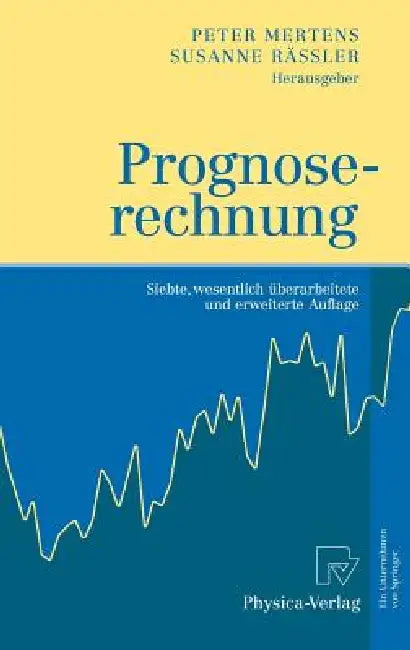 Prognoserechnung (English, Peter Mertens | Susanne Rässler)