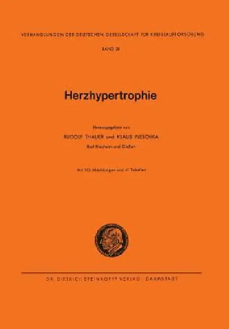 Herzhypertrophie (English, Rudolf Thauer | Klaus Pleschka)