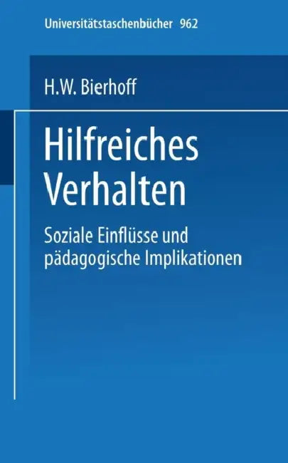 Hilfreiches Verhalten (English, H. W. Bierhoff)