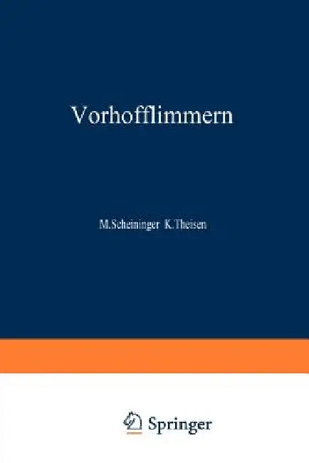 Vorhofflimmern (English, Michael J. Scheininger | Karl Theisen)
