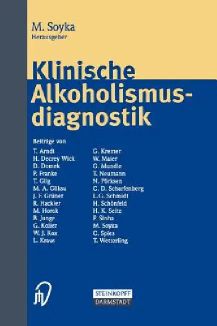 Klinische Alkoholismusdiagnostik (English, Michael Soyka)