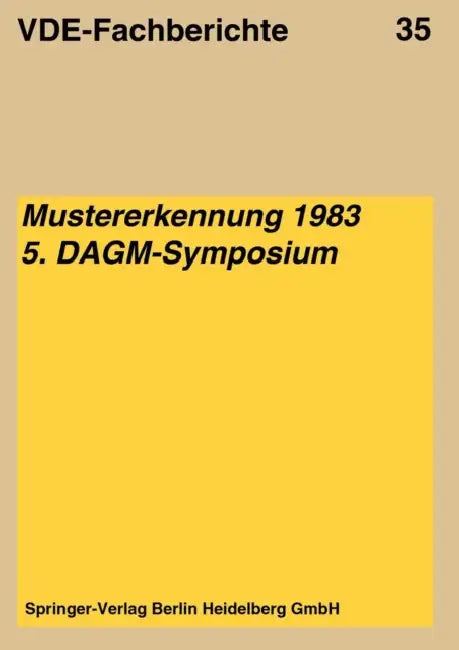 Mustererkennung 1983 (English, H. Kazmierczak)