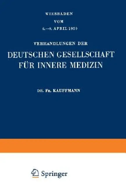 Fünfundsechzigster Kongress (English, Fr Kauffmann)