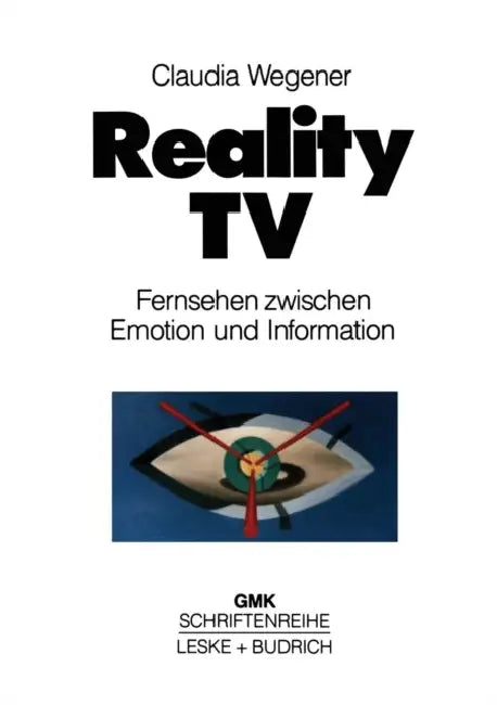 Reality-TV (English, Claudia Wegener)