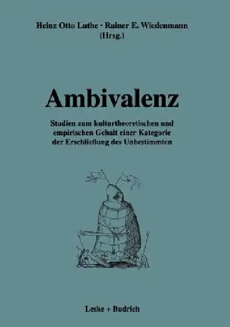 Ambivalenz (English, Heinz Otto Luthe | Rainer Wiedenmann)