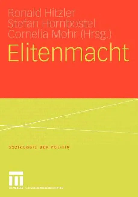 Elitenmacht (English, Ronald Hitzler | Stefan Hornbostel | Cornelia Mohr)