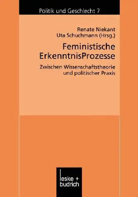 Feministische Erkenntnisprozesse (English, Renate Niekant | Uta Schuchmann)