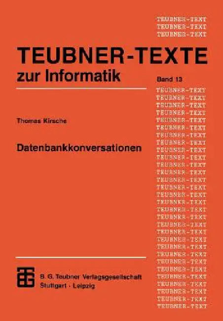 Datenbankkonversationen (English, Thomas Kirsche)