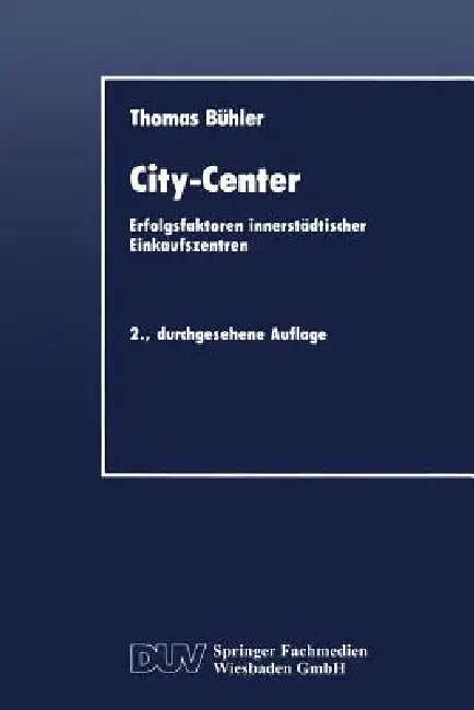 City-Center (English, Thomas Bühler)
