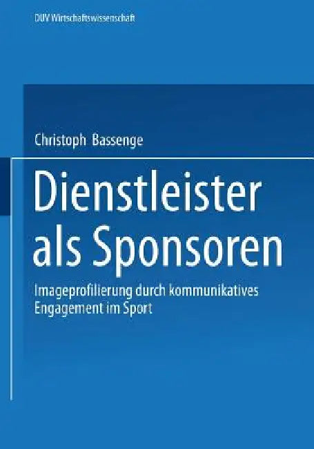 Dienstleister ALS Sponsoren (English, Christoph Bassenge)