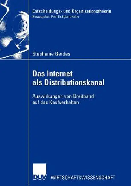 Das Internet ALS Distributionskanal (English, Stephanie Gerdes)