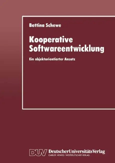 Kooperative Softwareentwicklung (English, Bettina Schewe)