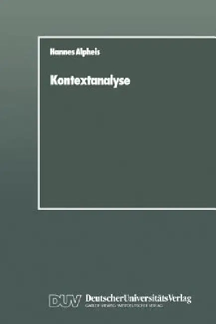 Kontextanalyse (English, Hannes Alpheis)