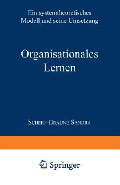Organisationales Lernen (English, Sandra Scherf-Braune)