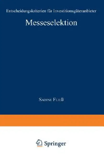 Messeselektion (English, Sabine Fließ)