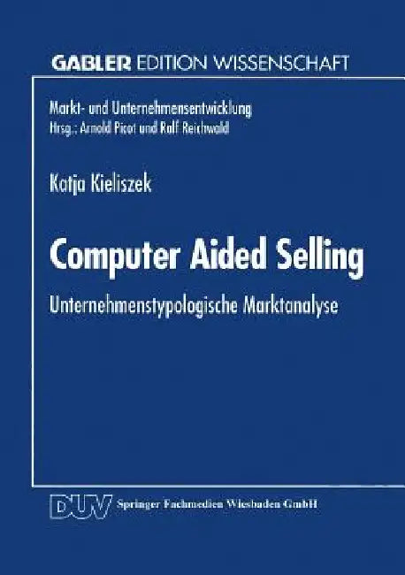 Computer Aided Selling (English, Katja Kieliszek)